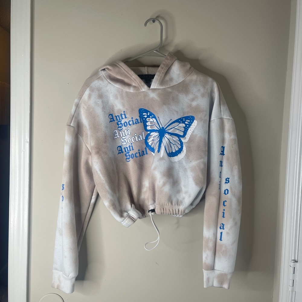 CROP TOP HOODIE